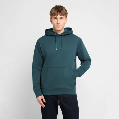 Unisex Bio-Hoodie CRUISER -surfin- - Dunkles Petrol
