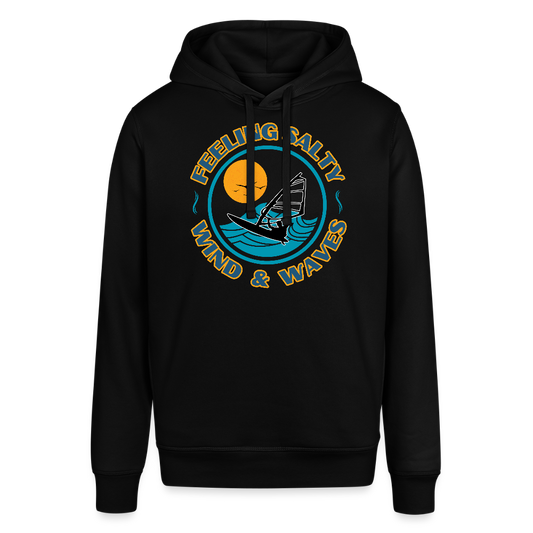 Unisex Bio-Hoodie -feeling salty- - Schwarz