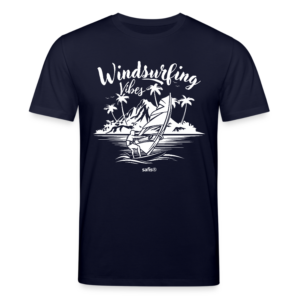 Unisex Bio-T-Shirt CREATOR -Windsurfing Vibes- - Navy