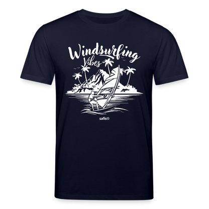 Unisex Bio-T-Shirt CREATOR -Windsurfing Vibes- - Navy