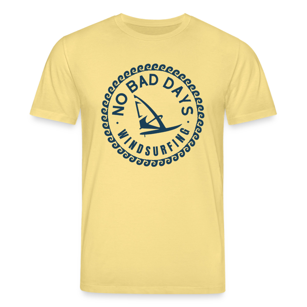 safis Windsurf Bio-T-Shirt  CREATOR -no bad days- - Gelb Viva 