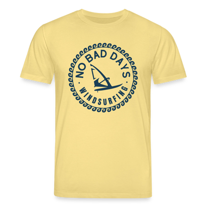 safis Windsurf Bio-T-Shirt  CREATOR -no bad days- - Gelb Viva 