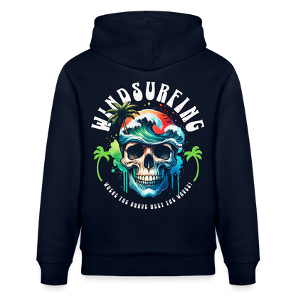 Unisex Bio-Hoodie CRUISER -be brave- - Navy