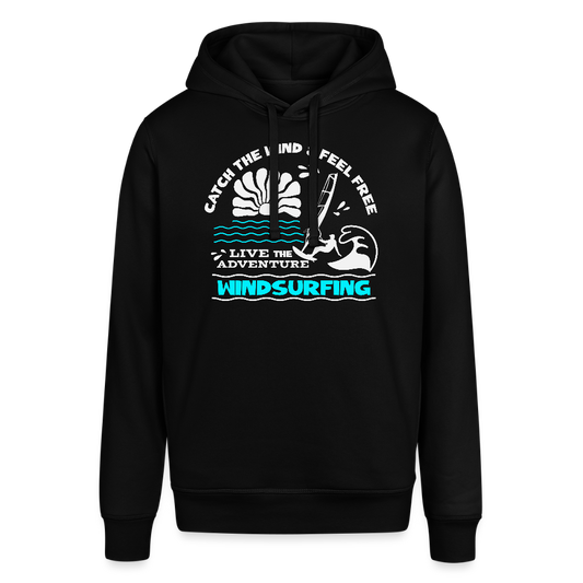 Unisex Bio-Hoodie -adventure- - Schwarz