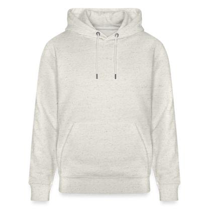Unisex Bio-Hoodie CRUISER -enjoy life- - Beige meliert