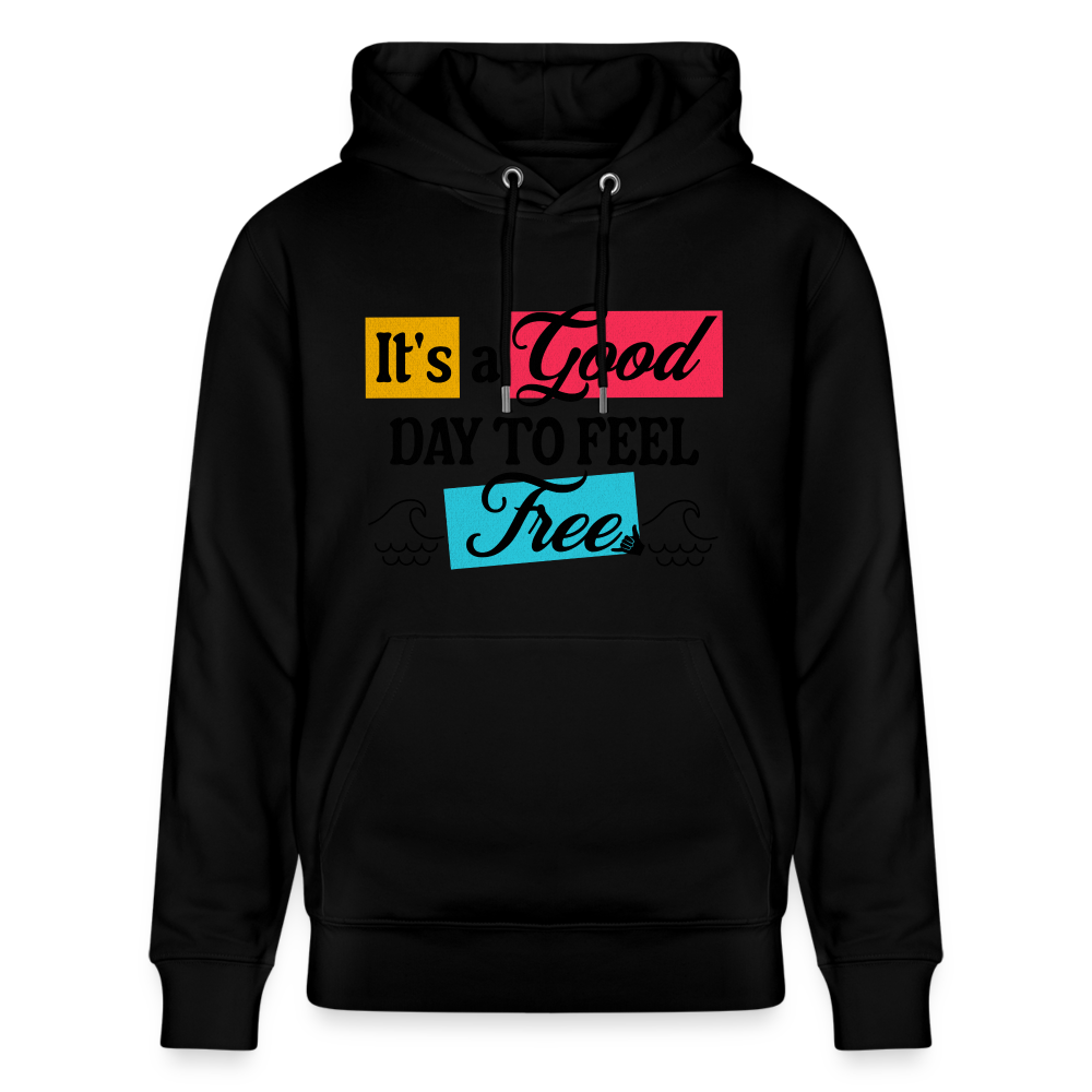 Unisex Bio-Hoodie CRUISER -free- - Schwarz