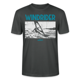 Windsurf T-Shirt safis® -Windrider- Unisex T-Shirt CRAFTER - Anthrazit