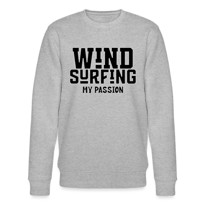 Männer Bio-Sweatshirt -my passion- - Grau meliert