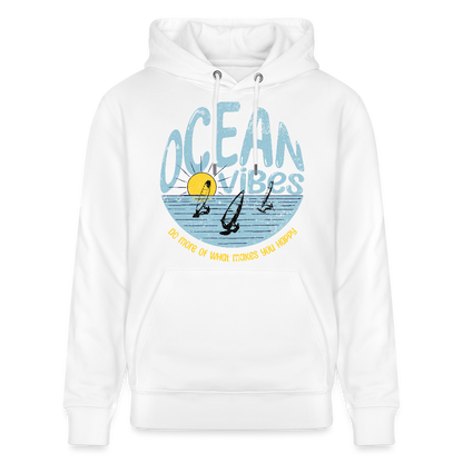 Unisex Bio-Hoodie CRUISER -do more- - Weiß