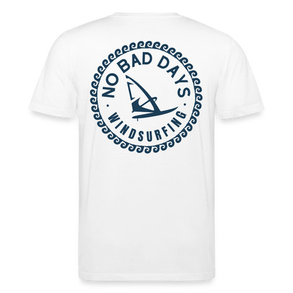 safis Windsurf Shirt Unisex Bio-T-Shirt CREATOR -no bad days- - Weiß