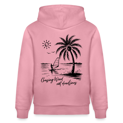 Unisex Bio-Hoodie CRUISER -chasing wind- - Lila Traum