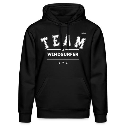 Unisex Bio-Hoodie DRUMMER -Team Windsurfer- - Schwarz