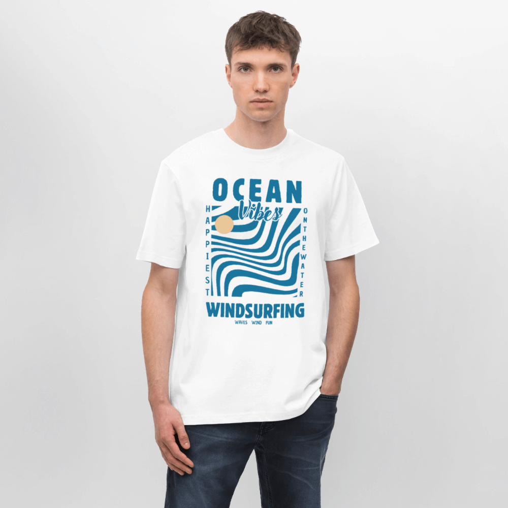 Winsrufing Bio-T-Shirt -happiest- - Weiß