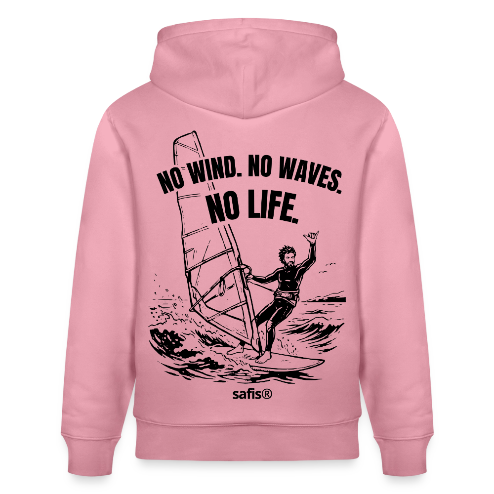 safis Windsurf Bio-Hoodie -no life- Unisex - Lila Traum