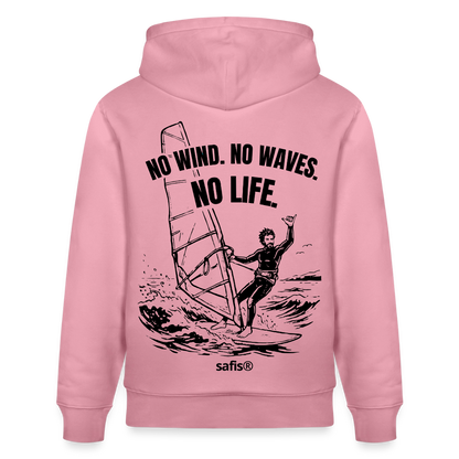 safis Windsurf Bio-Hoodie -no life- Unisex - Lila Traum