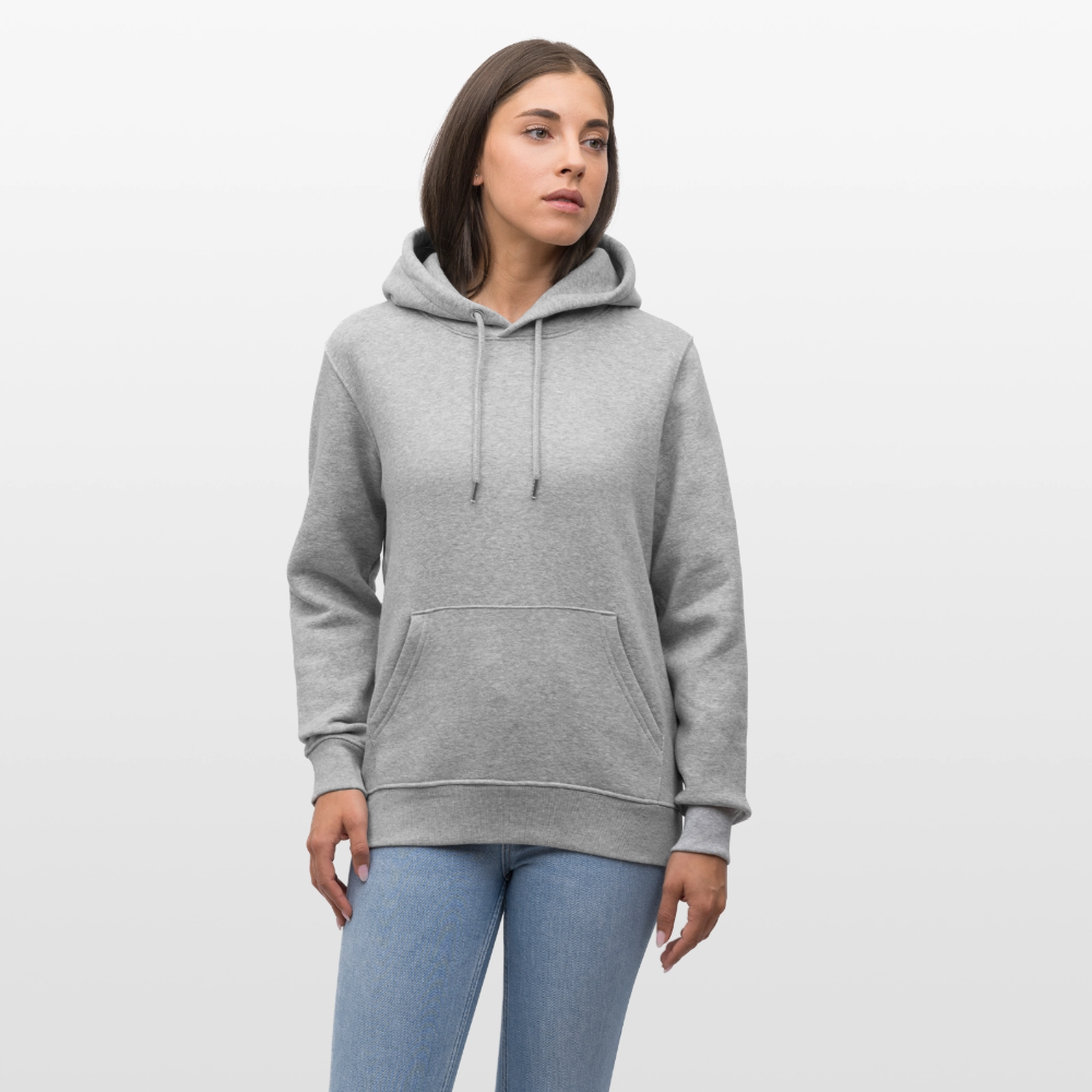 Unisex Bio-Hoodie CRUISER -chasing wind- - Grau meliert