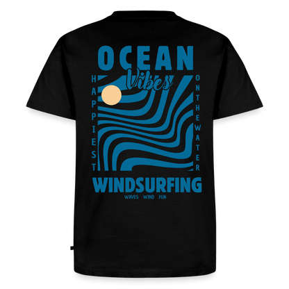 Männer Premium T-Shirt -happiest- - Schwarz