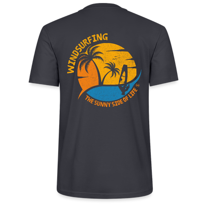 Unisex T-Shirt CRAFTER -sunny side- - Dunkles Graublau