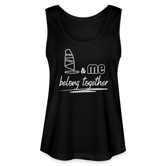 Frauen Bio Tank Top MINTER -belong together - Schwarz