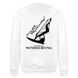 Unisex Bio-Sweatshirt ROLLER -are you alive- - Weiß