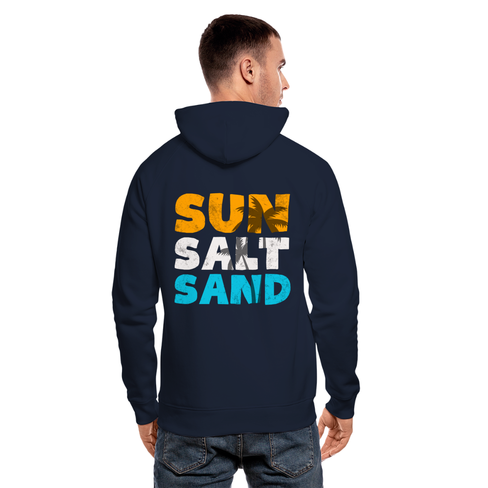 Unisex Bio-Hoodie -sun salt sand- - Navy