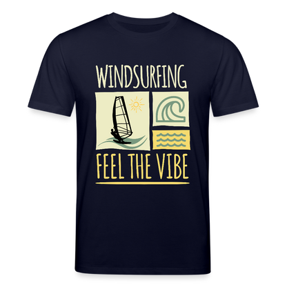 Unisex Bio-T-Shirt CREATOR -feel the vibe- - Navy