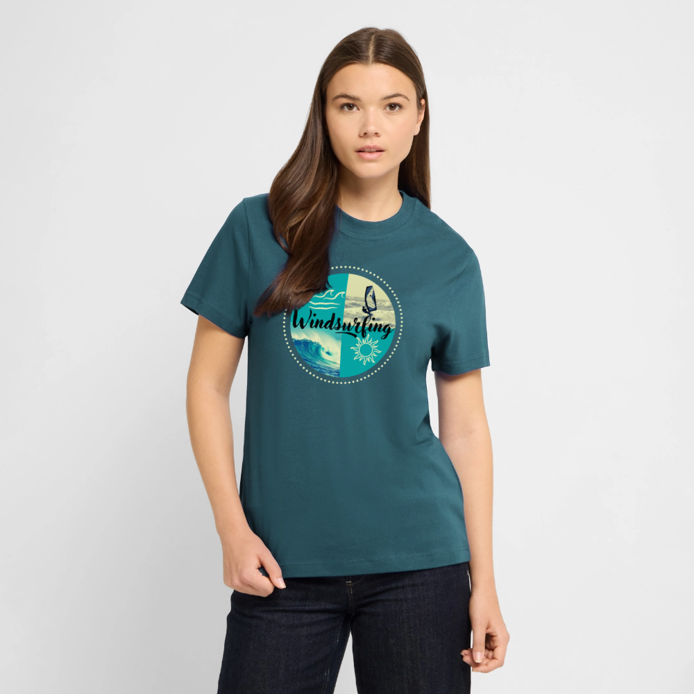 Unisex Bio-T-Shirt CREATOR -ocean- - Dunkles Petrol