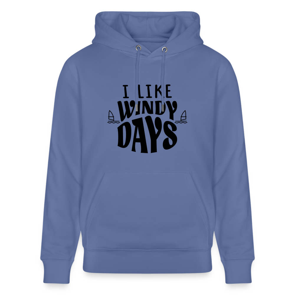 Unisex Bio-Hoodie CRUISER -windy- - Blau