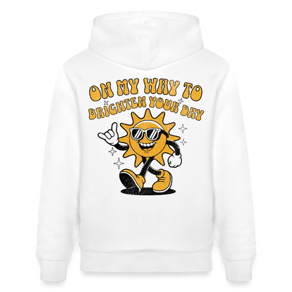 Geschenke Für Windsurfer Bio-Hoodie CRUISER -on my way- - Weiß