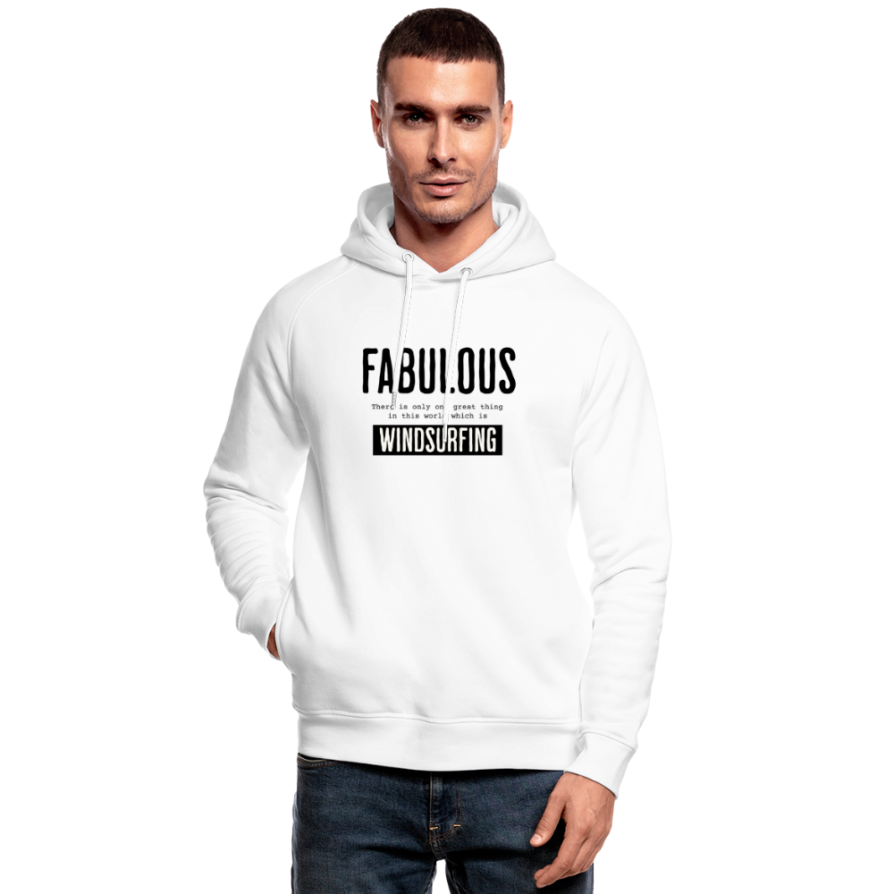 Unisex Bio-Hoodie -fabulous- - Weiß