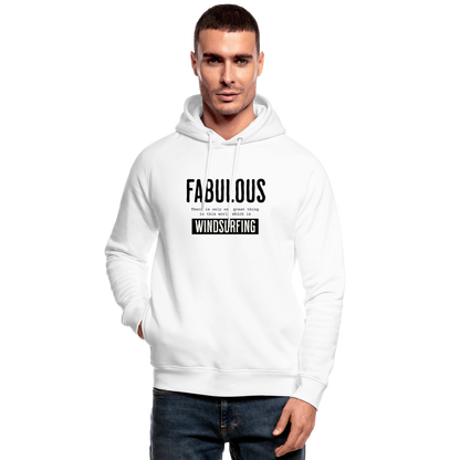 Unisex Bio-Hoodie -fabulous- - Weiß