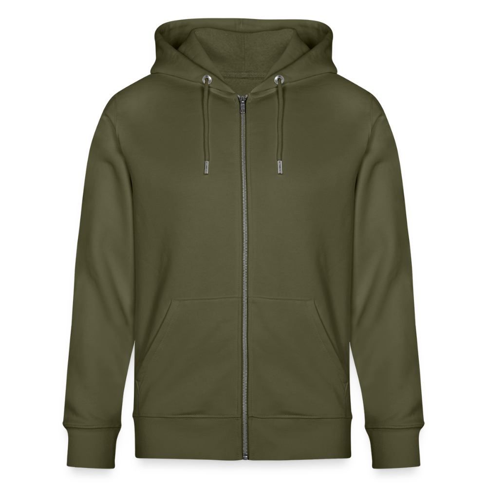 Unisex Bio-Kapuzenjacke CULTIVATOR -stay salty- - Khaki