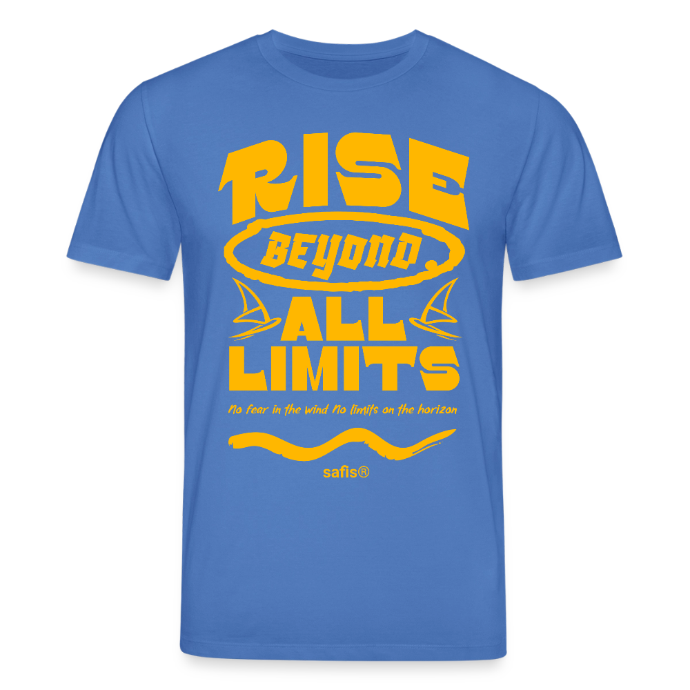-rise all limits- Unisex Bio-T-Shirt CREATOR - Achtsames Blau