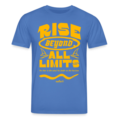 -rise all limits- Unisex Bio-T-Shirt CREATOR - Achtsames Blau
