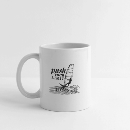 Windsurf Tasse -push- - Weiß