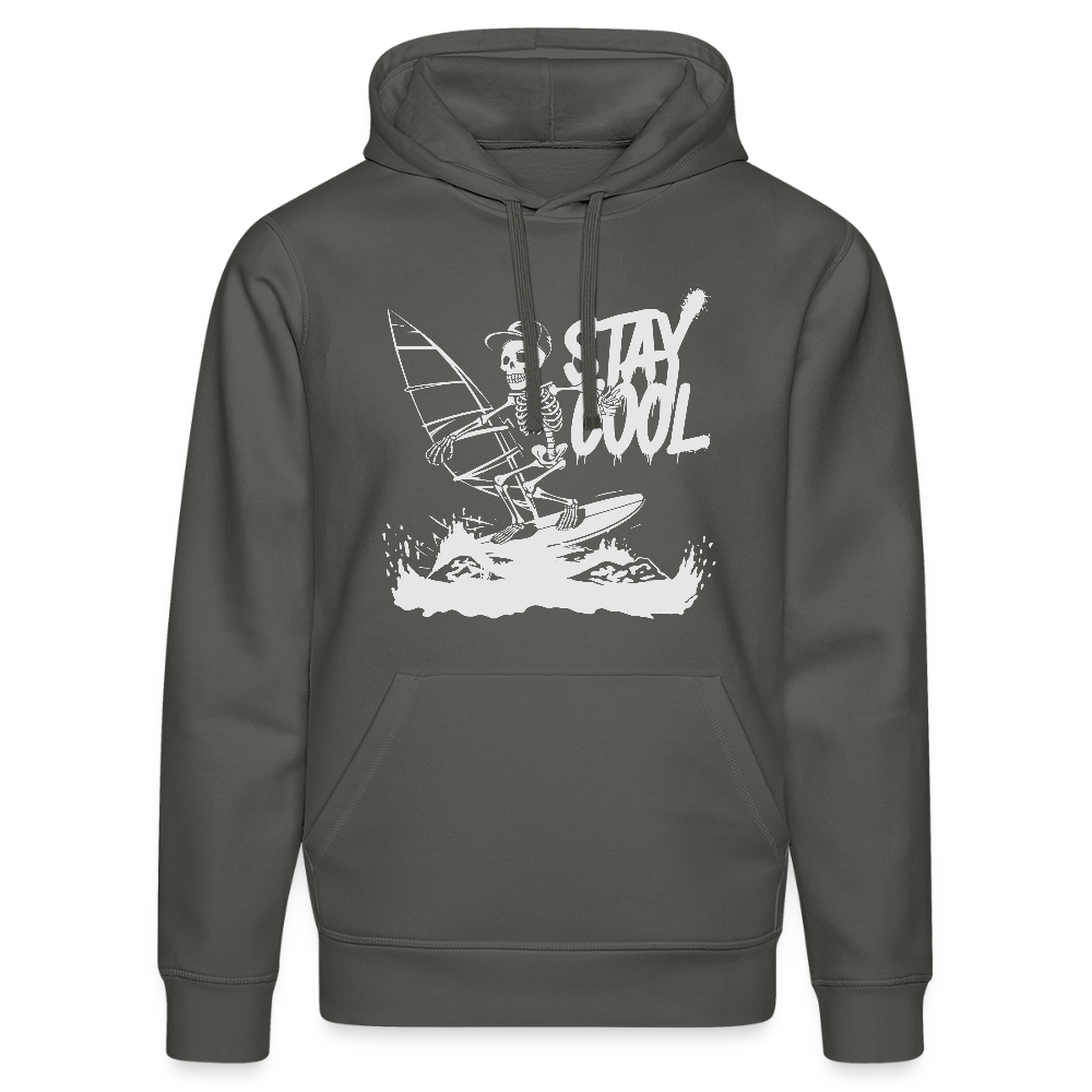Unisex Bio-Hoodie DRUMMER -stay cool- - Anthrazit