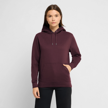 Unisex Bio-Hoodie CRUISER -salt water soul- - Maroon