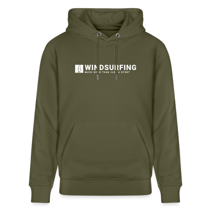 Windsurfer Geschenk Hoodie CRUISER -more than just a sport- - Khaki Grün