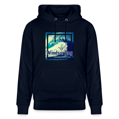 Unisex Bio-Hoodie CRUISER  -positive vibes- - Navy
