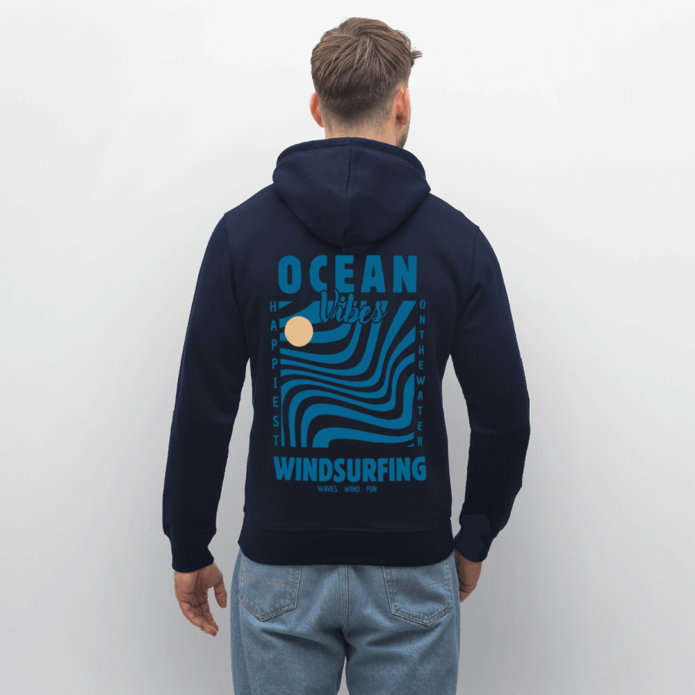 Nachhaltiger Hoodie 'Happiest' für Windsurfing Fans