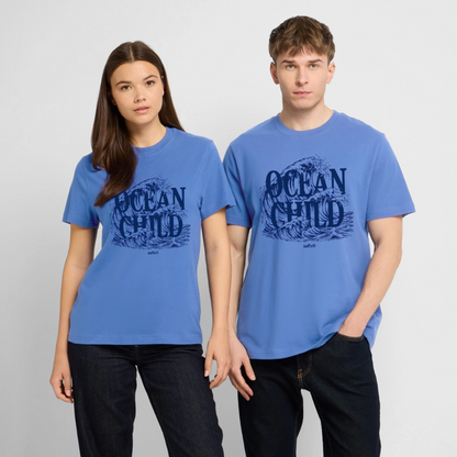 Unisex Bio-T-Shirt CREATOR -ocean child- - Achtsames Blau
