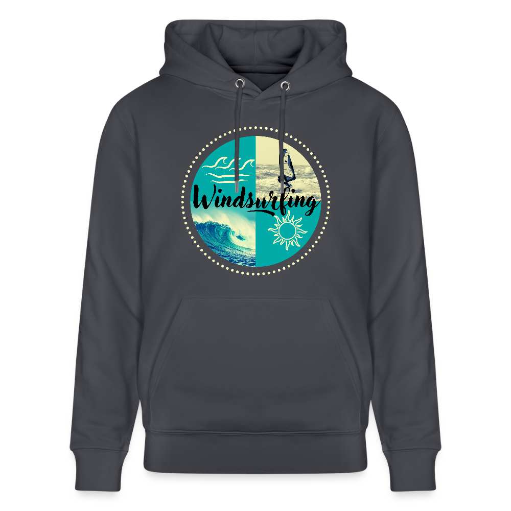 Unisex Bio-Hoodie CRUISER -ocean- - Indigoblau