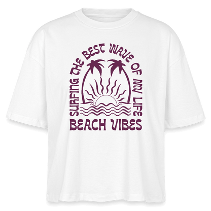 Boxy Bio-T-Shirt beach vibes für Windsurfer.  