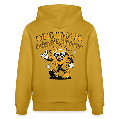 Geschenke Für Windsurfer Bio-Hoodie CRUISER -on my way- - Ocker
