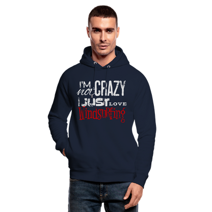 Unisex Bio-Hoodie -crazy- - Navy