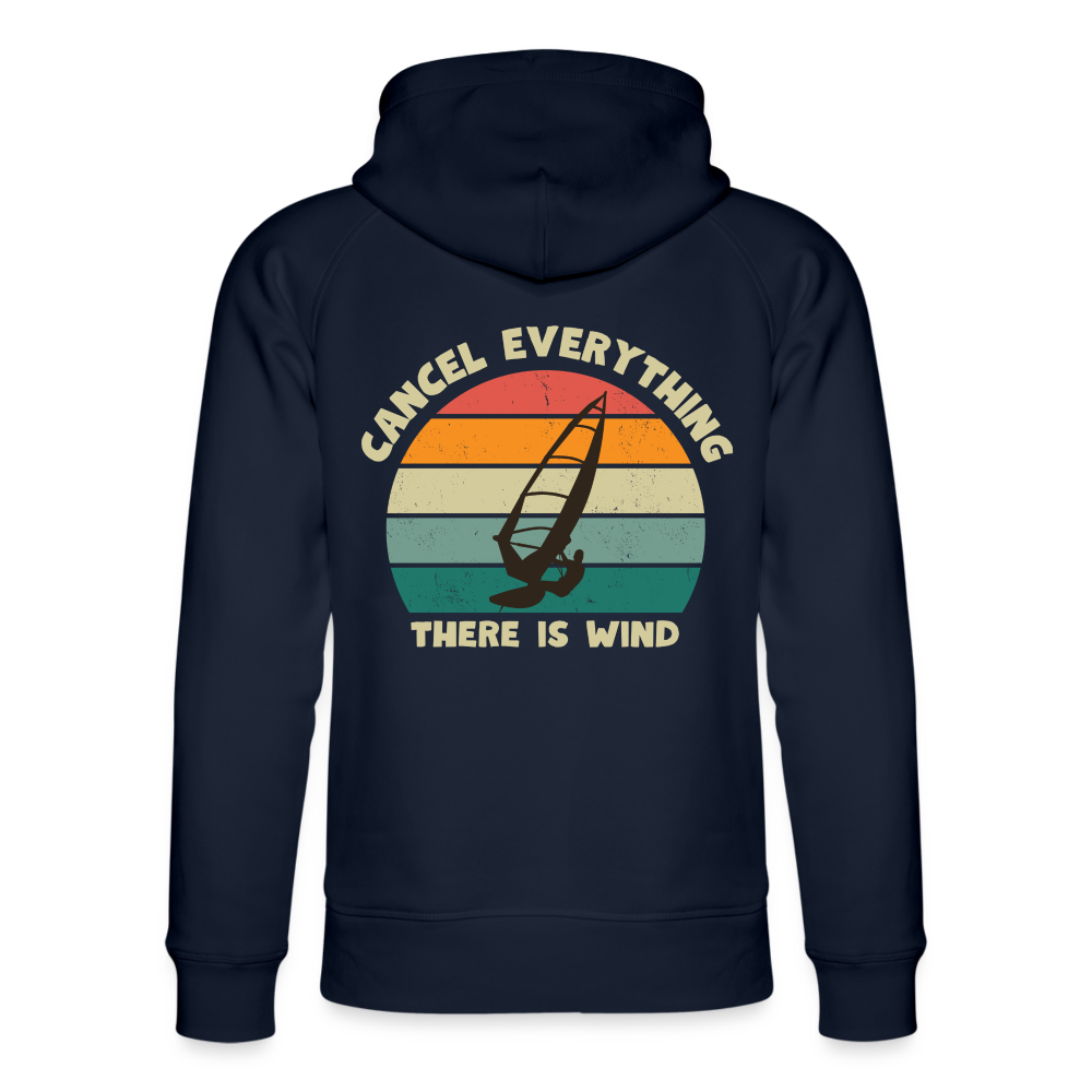 Unisex Bio-Hoodie -cancel everything- - Navy