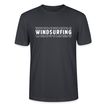 Unisex T-Shirt CRAFTER -windsurfing- - Dunkles Graublau