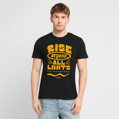 -rise all limits- Unisex Bio-T-Shirt CREATOR - Schwarz