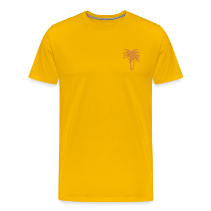 Männer Premium T-Shirt -beach- - Sonnengelb