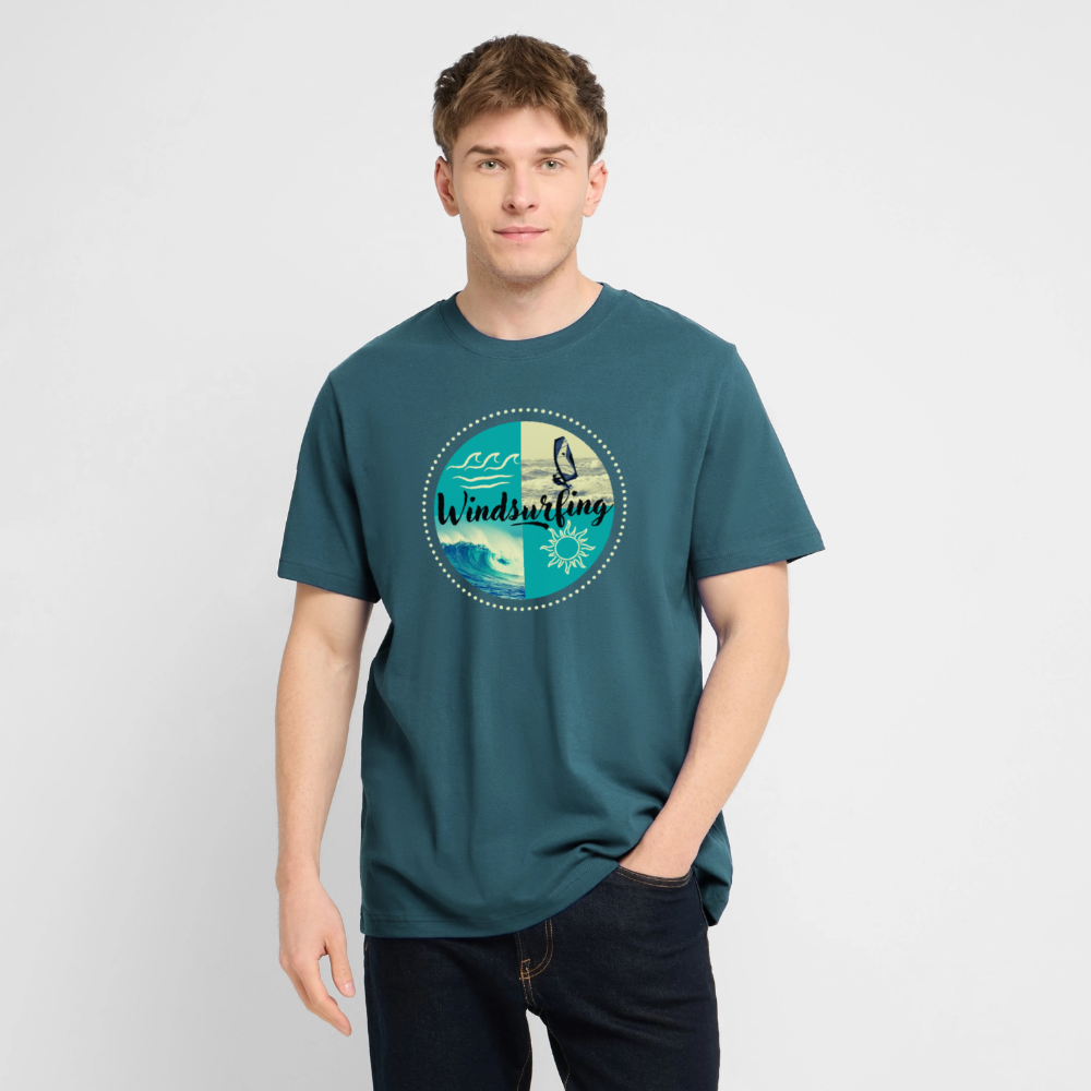 Unisex Bio-T-Shirt CREATOR -ocean- - Dunkles Petrol